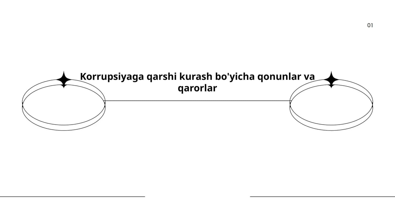 Korrupsiyaga qarshi kurash bo'yicha qonunlar va qarorlar 1