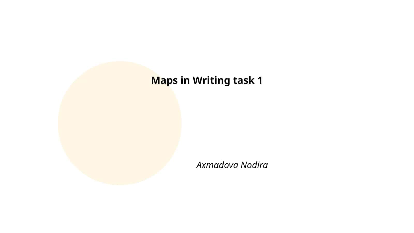 Maps in Writing task 1 1