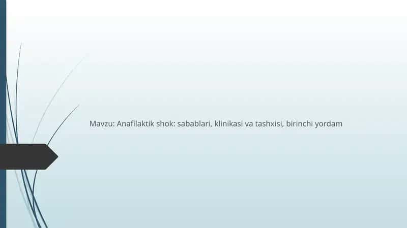 Anafilaktik shok 1
