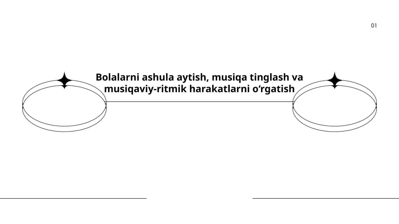 Bolalarni ashula aytish, musiqa tinglash va musiqaviy-ritmik harakatlarni o‘rgatish 1