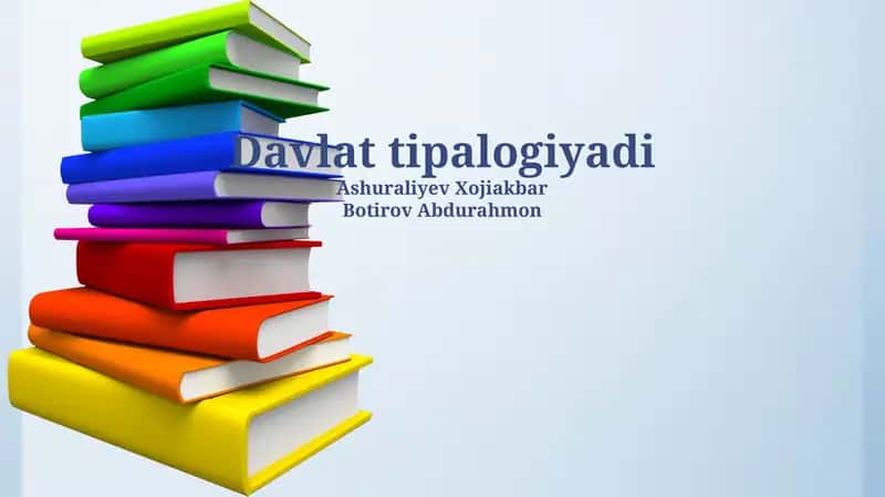 Davlat tipalogiyadi 1