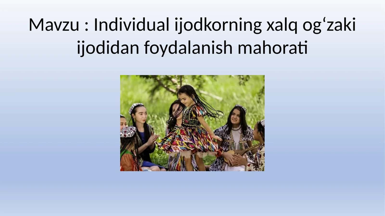 Folklor 1