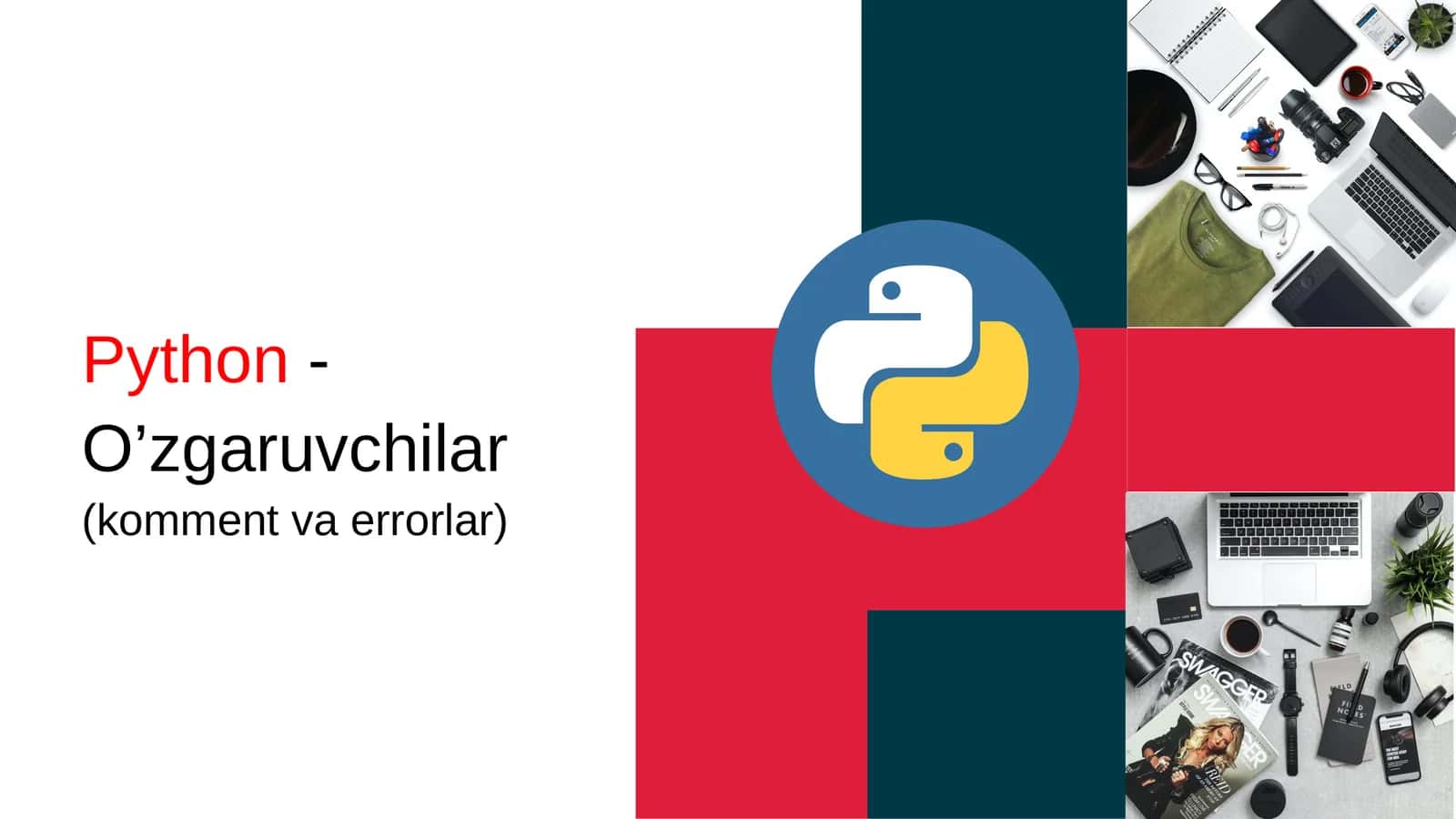 Python-O’zgaruvchilar (komment va errorlar) 1