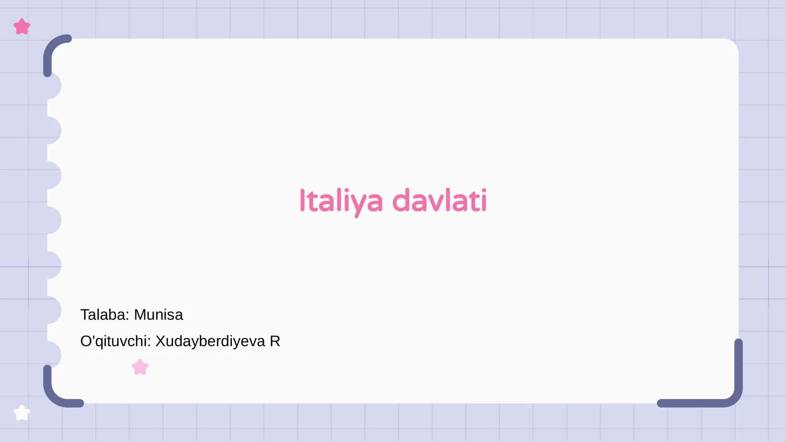 Italiya davlati 1