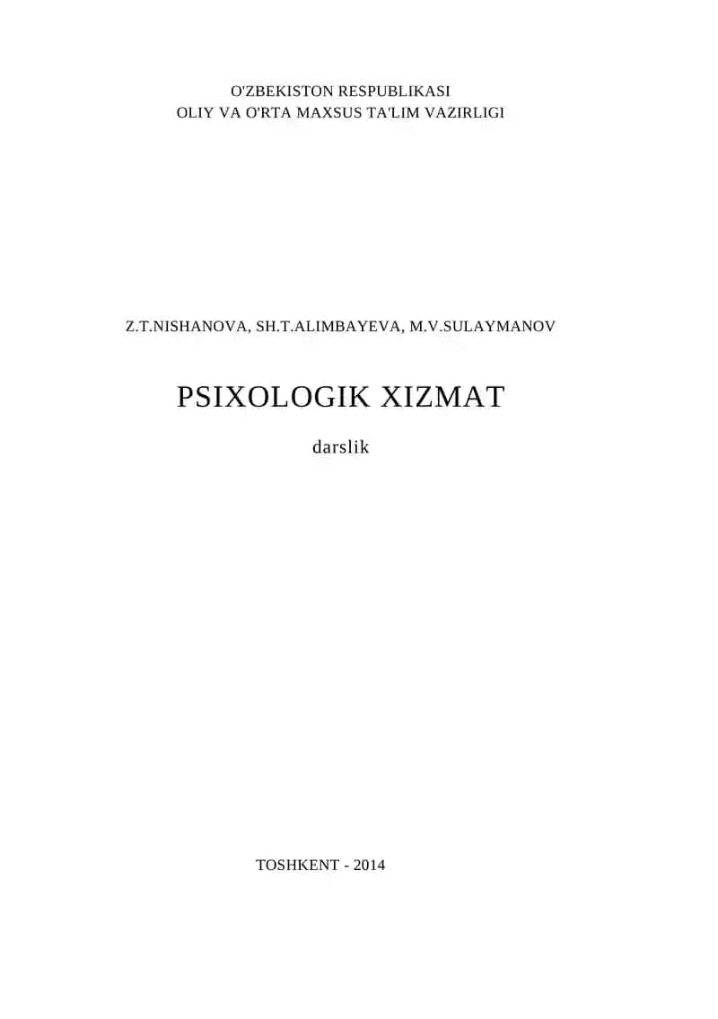 Psixologik Xizmat