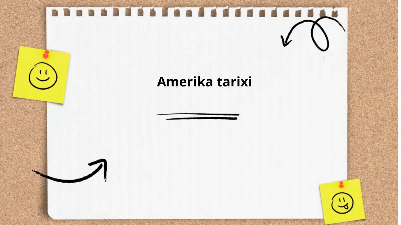 Tubjoy amerikalik xalqlarning tarixi va madaniyati 1