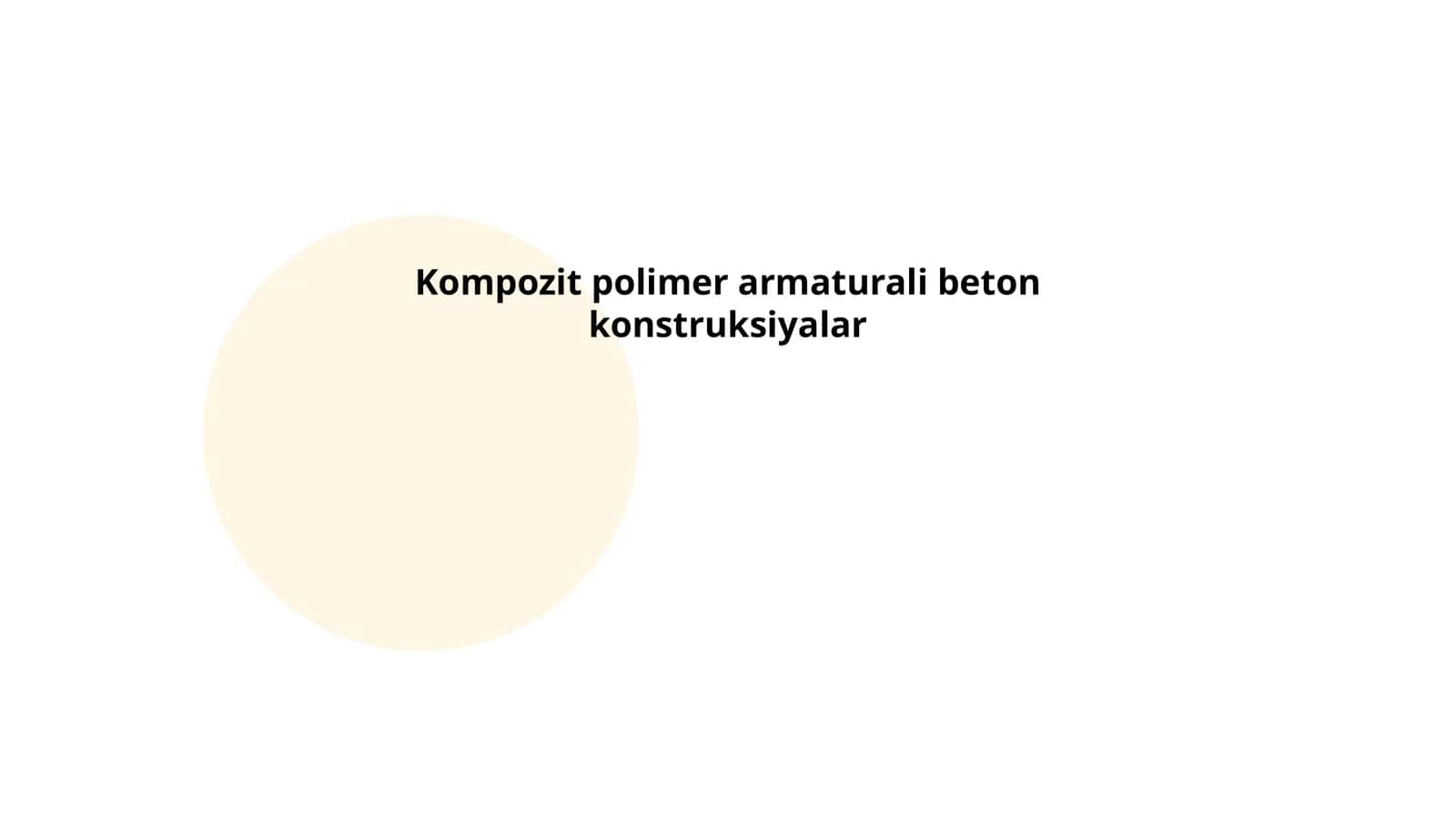 Kompozit polimer armaturali beton konstruksiyalar 1