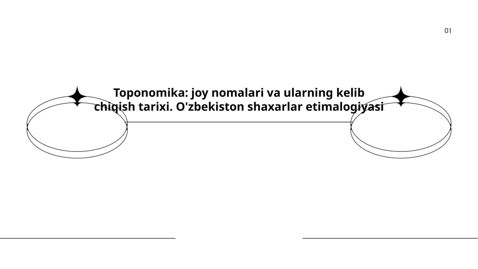 Toponomika: joy nomalari va ularning kelib chiqish tarixi. O'zbekiston shaxarlar etimalogiyasi 1