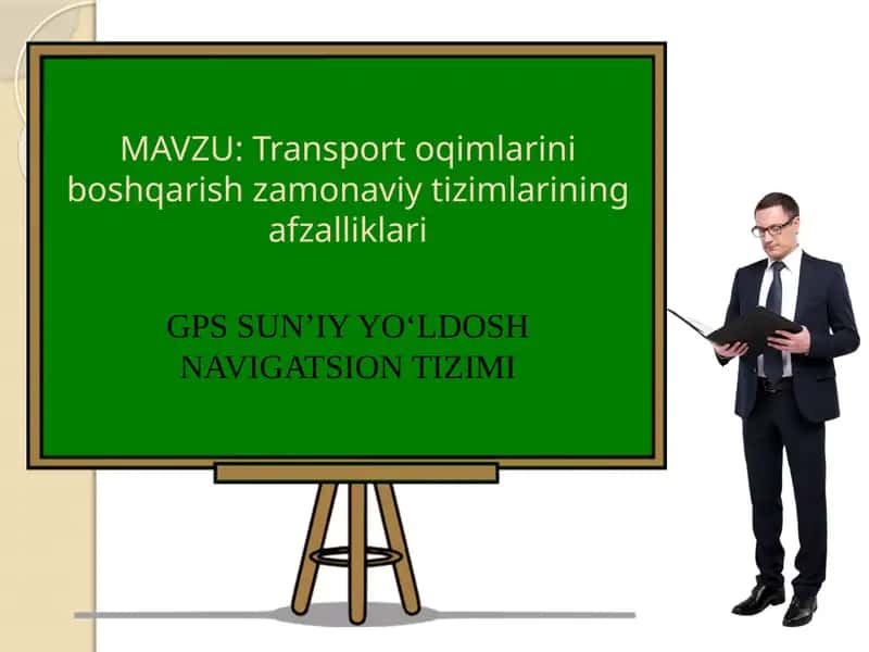 Transport oqimlarini boshqarish zamonaviy tizimlarining afzalliklari 1