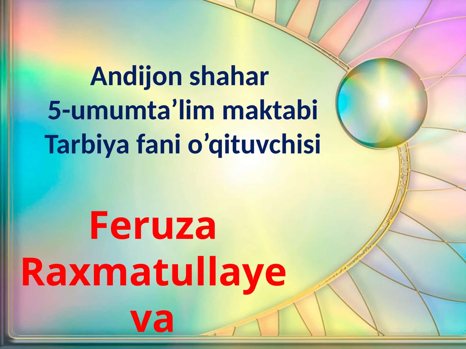 Tabiatni asrash – hayotni asrash 1