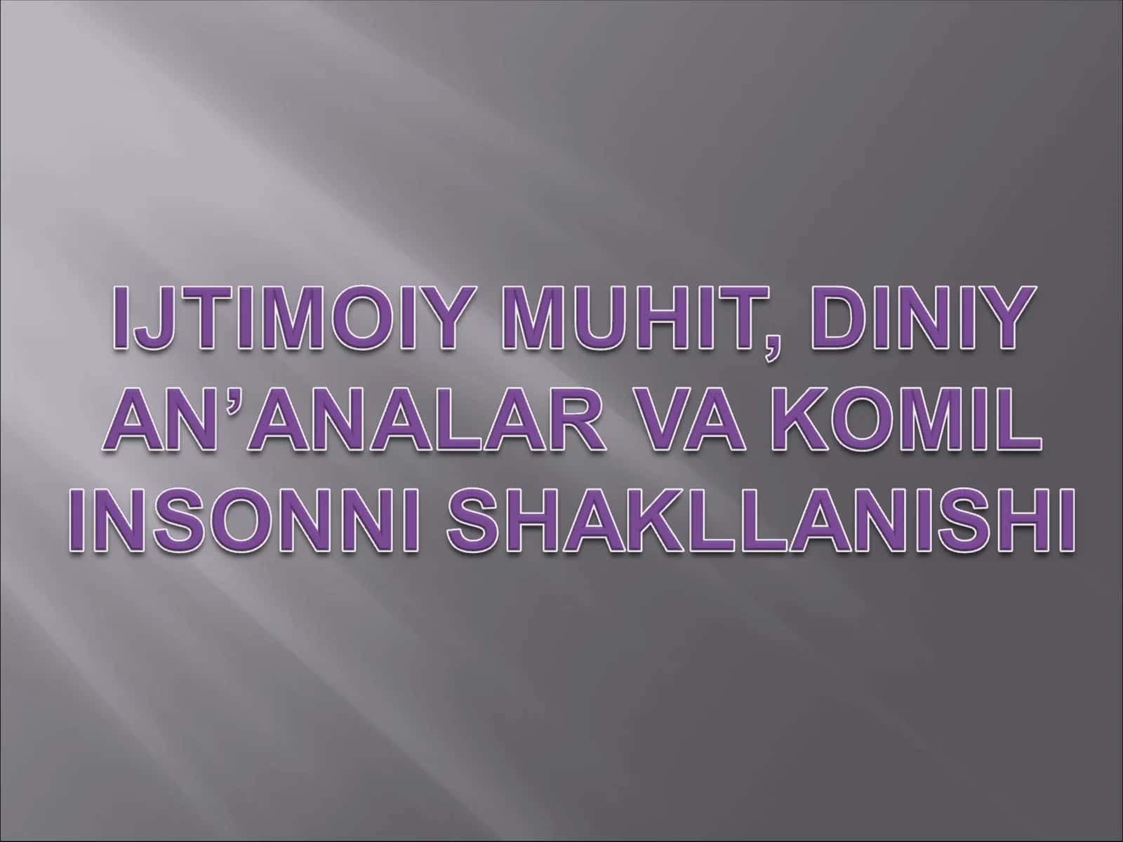 Diniy katarsis jarayonida diniy xissiyotlar dinamikasi 1