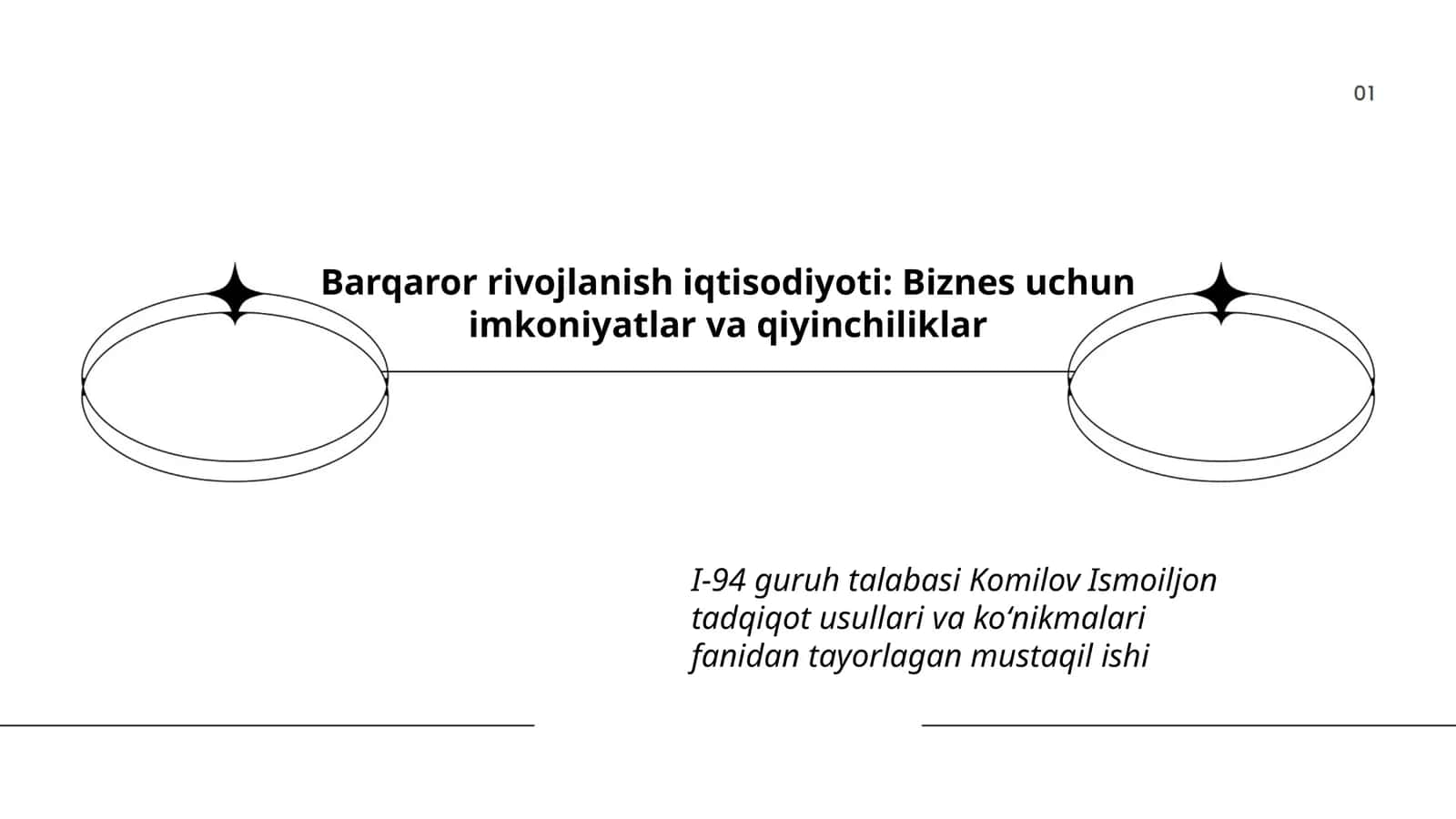 Barqaror rivojlanish iqtisodiyoti: Biznes uchun imkoniyatlar va qiyinchiliklar 1