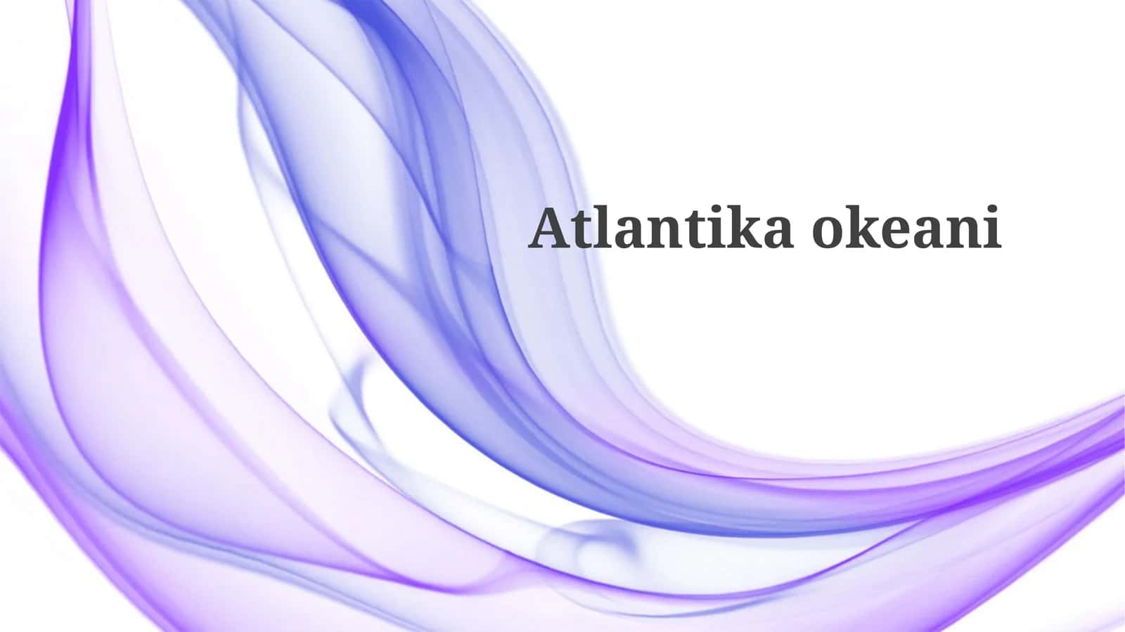 Atlantikaokeani 1