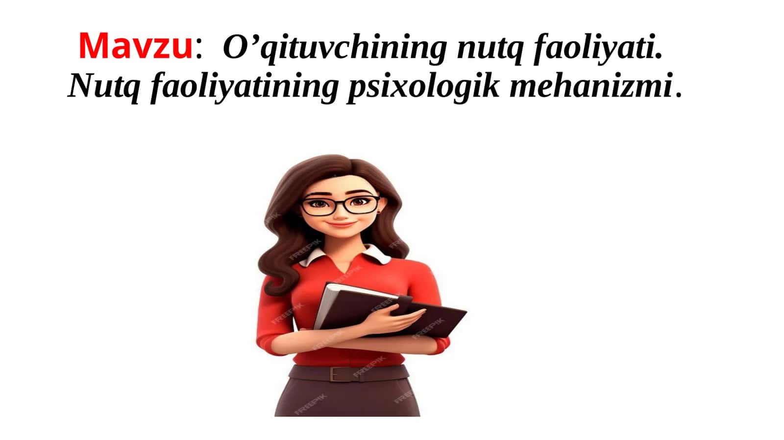 Nutq faoliyatining psixologik mehanizmi 1