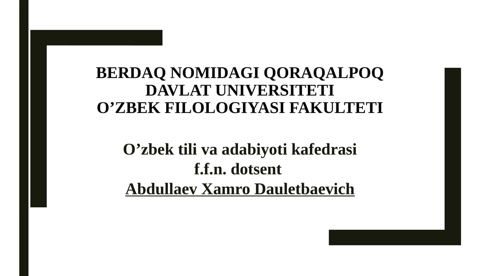 Mahmud Qoshg’ariy va uning “Devonulug’oti turk” asari 1