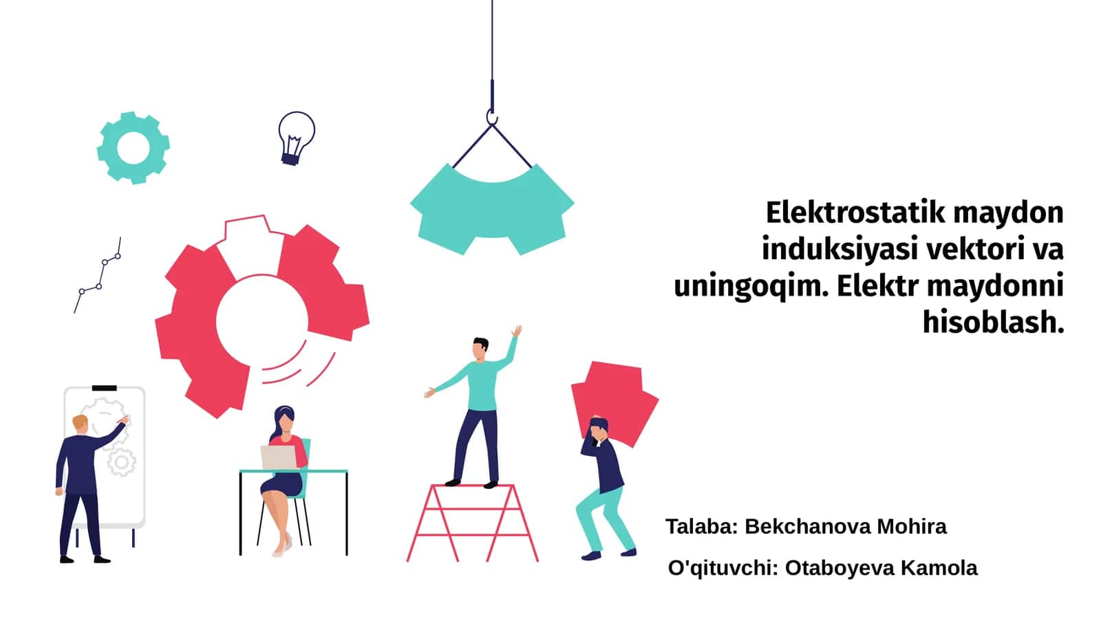 Elektrostatik maydon induksiyasi vektori va uningoqim 1
