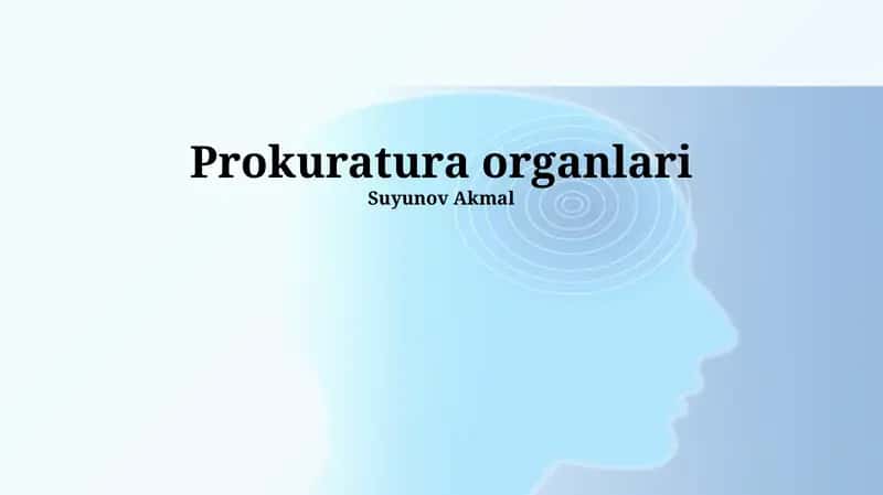 Prokuratura organlari 1