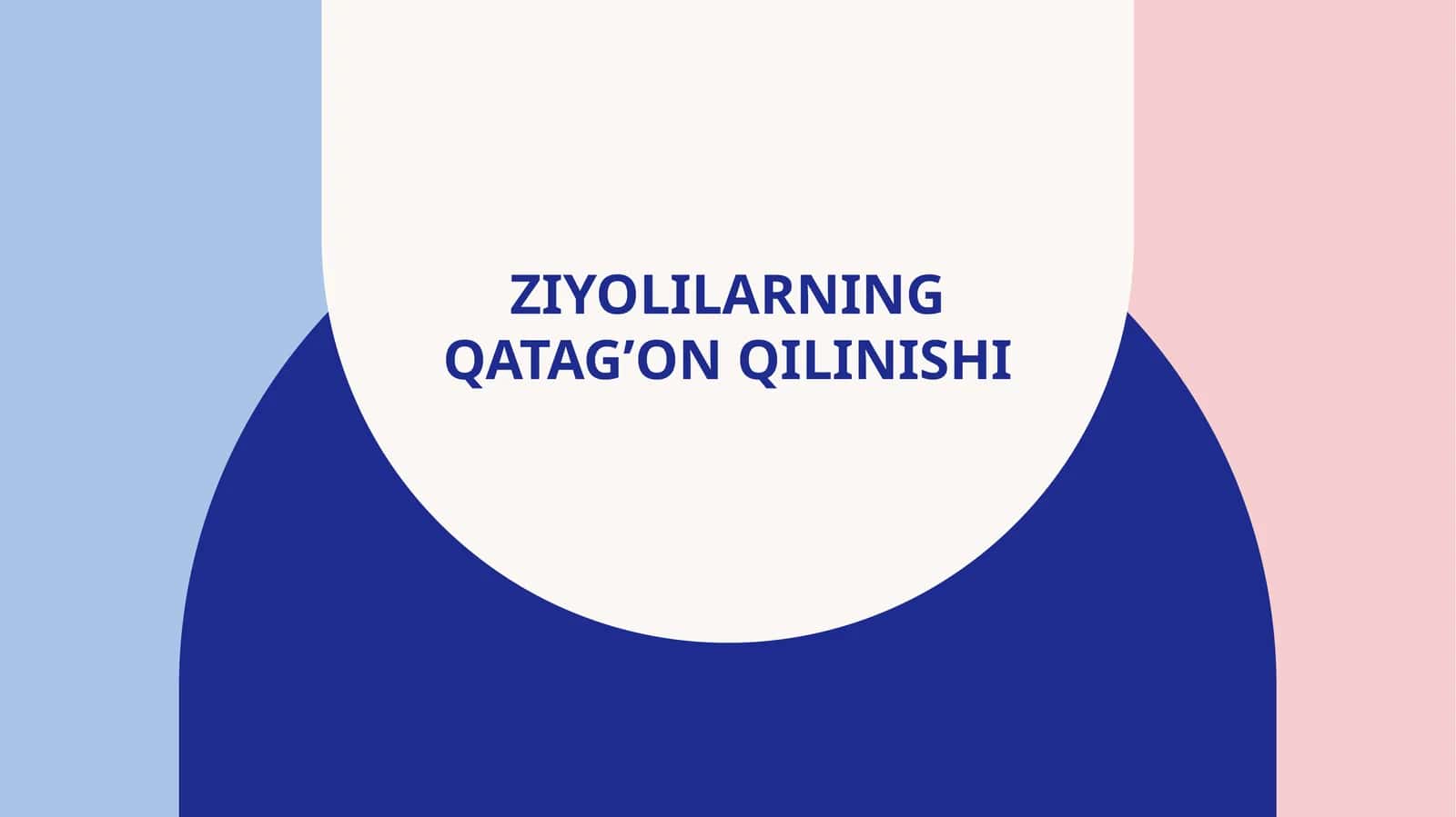 Ziyolilarning qatag’on qilinishi 1