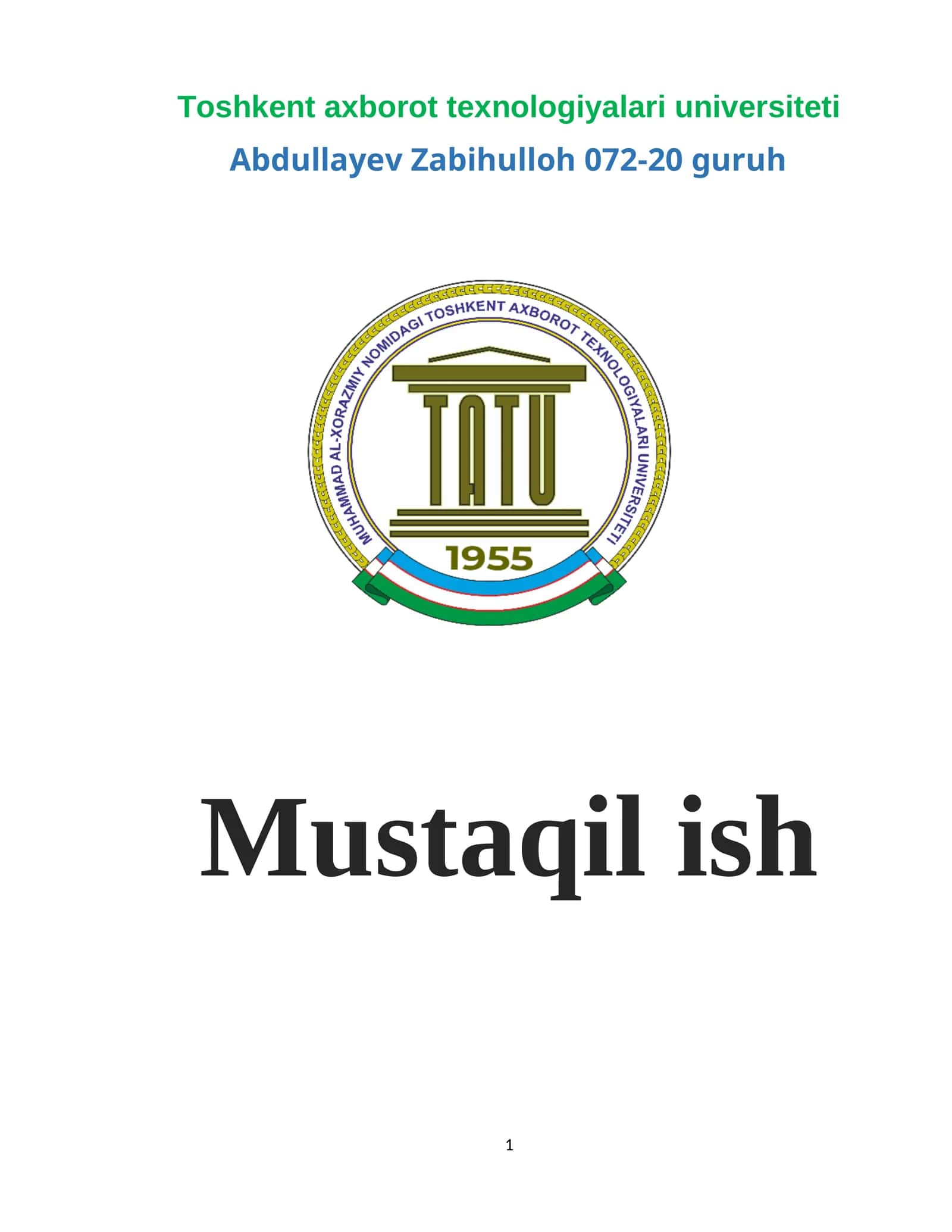 Simmetrik blokli shifrlar. Simmetrik shifrlar tasnifi. Blokli shifirlarni qurish usullari. Blokli shifirlarning parametrlari. DES Shifrlash standarti 1