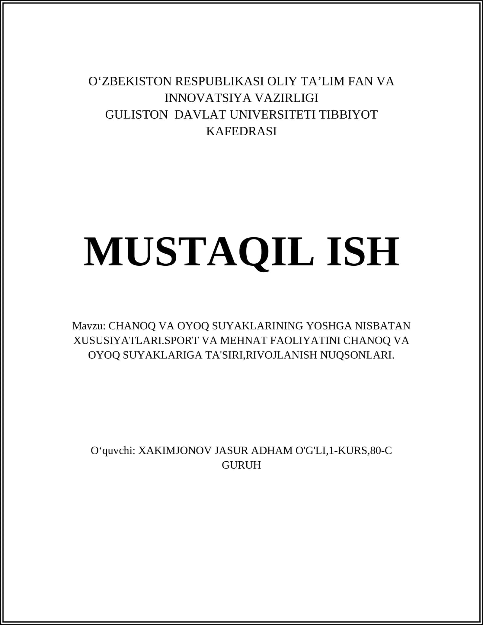 Yoshga qarab chanoq suyaklarining rivojlanishi 1