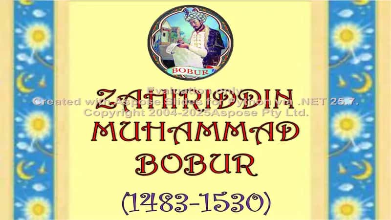 ZAHIRIDDIN MUHAMMAD BOBUR 1