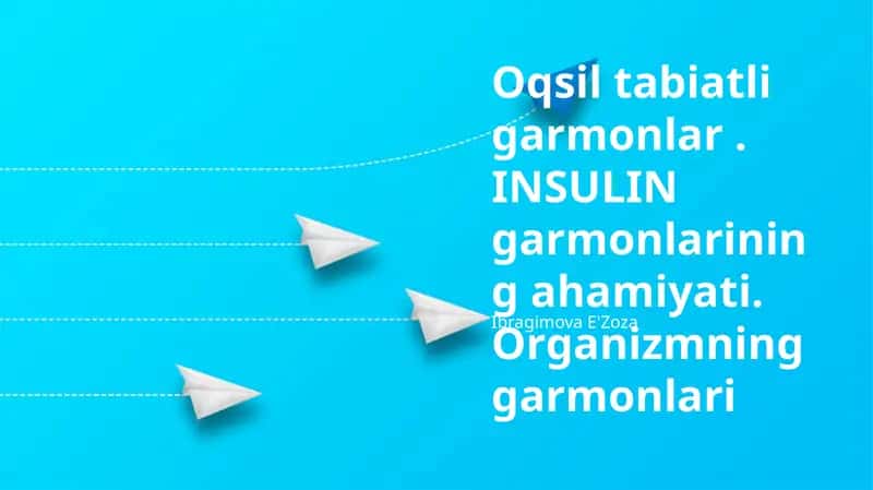Oqsil tabiatli garmonlar 1