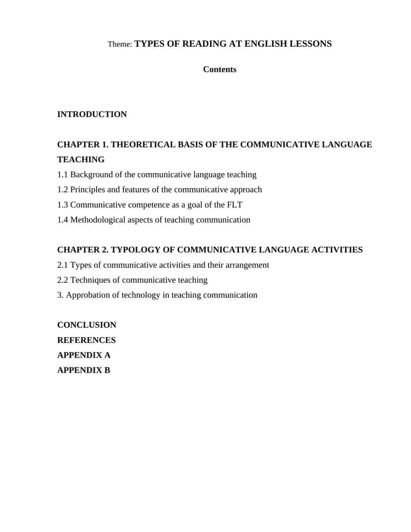 TYPES OF READING AT ENGLISH LESSONS 1