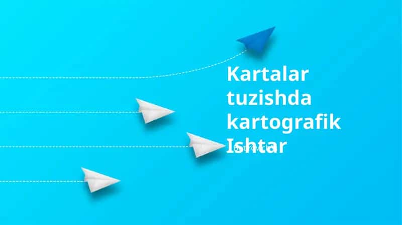 Kartalar tuzishda kartografik Ishtar 1