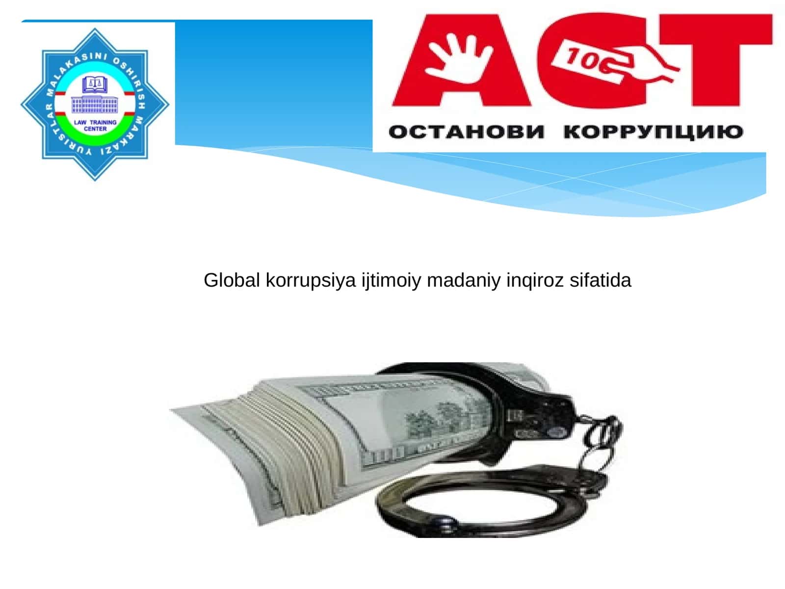 Global korrupsiya ijtimoiy madaniy inqiroz sifatida 1