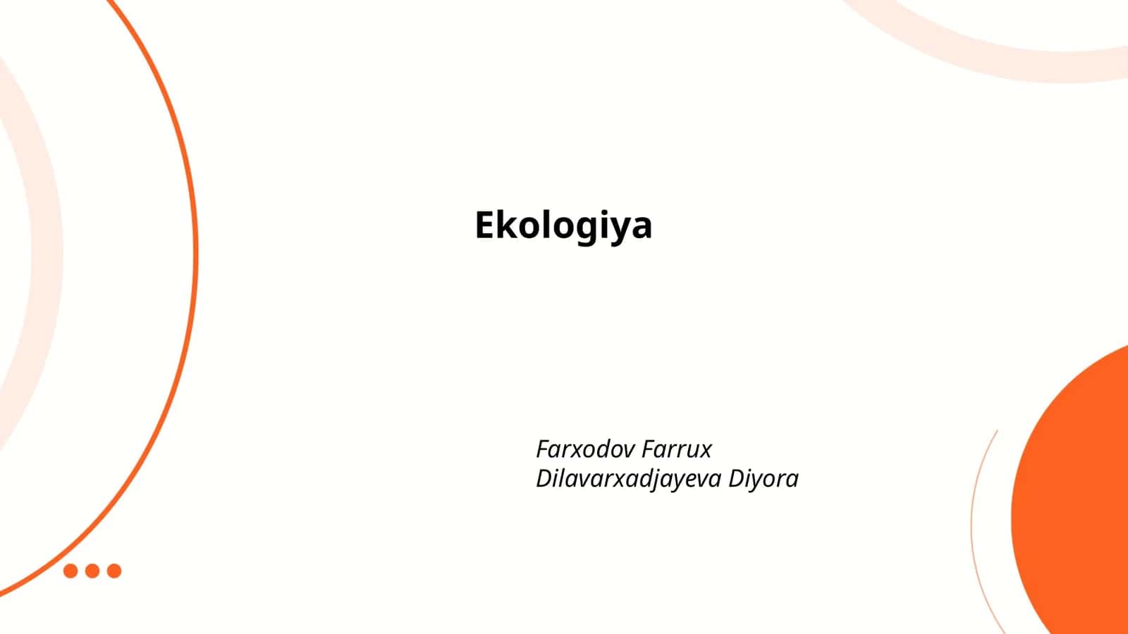 Ekologiya 1