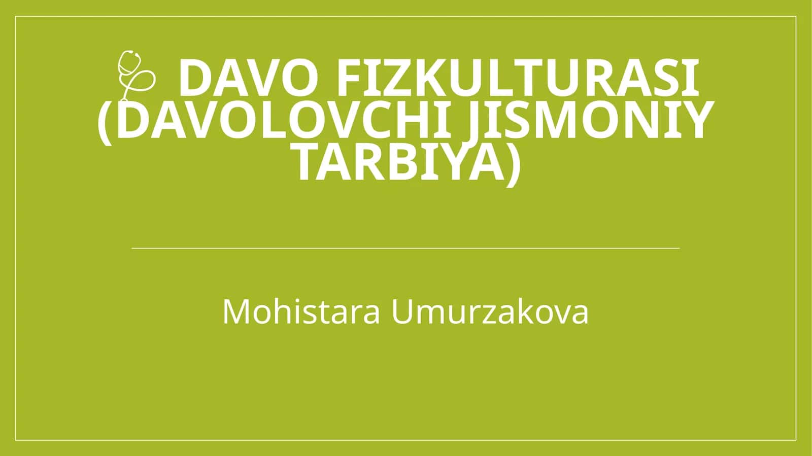 DAVO FIZKULTURASI 1