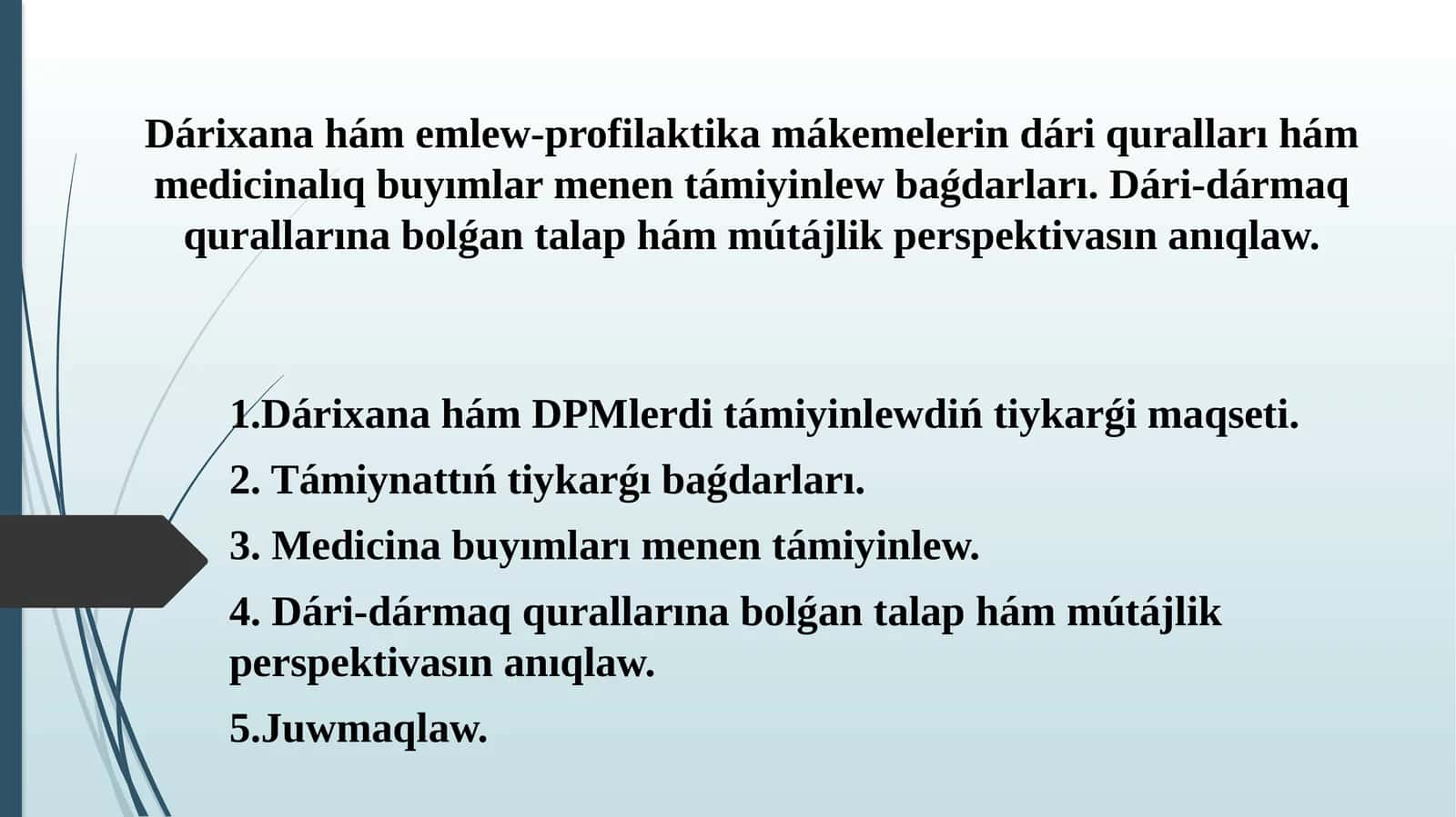 Dárixanahámemlew-profilaktikamákemelerindáriquralları 1