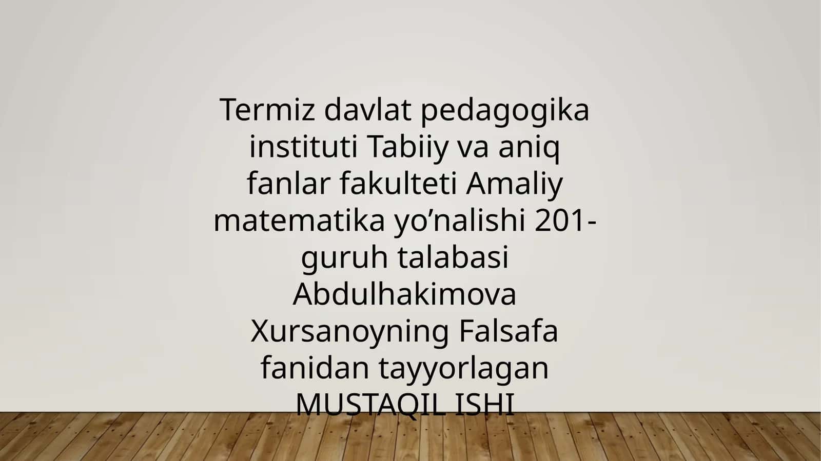 Tafakkurning ertasiyasining amal qilish mexanizmlari 1
