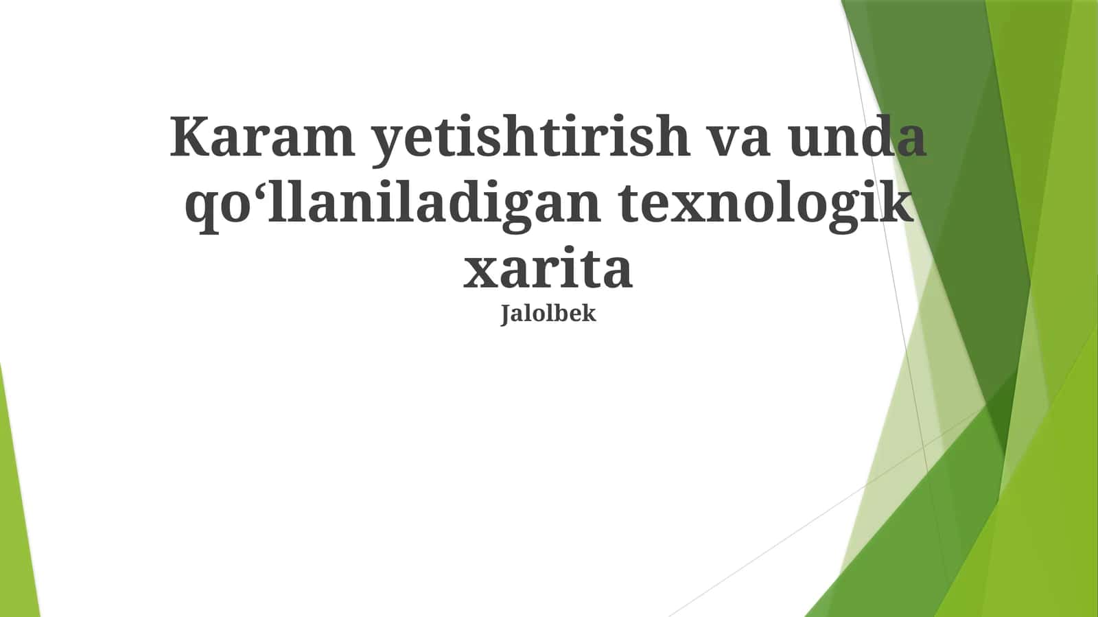 An'anaviy Ekish Usullari 1