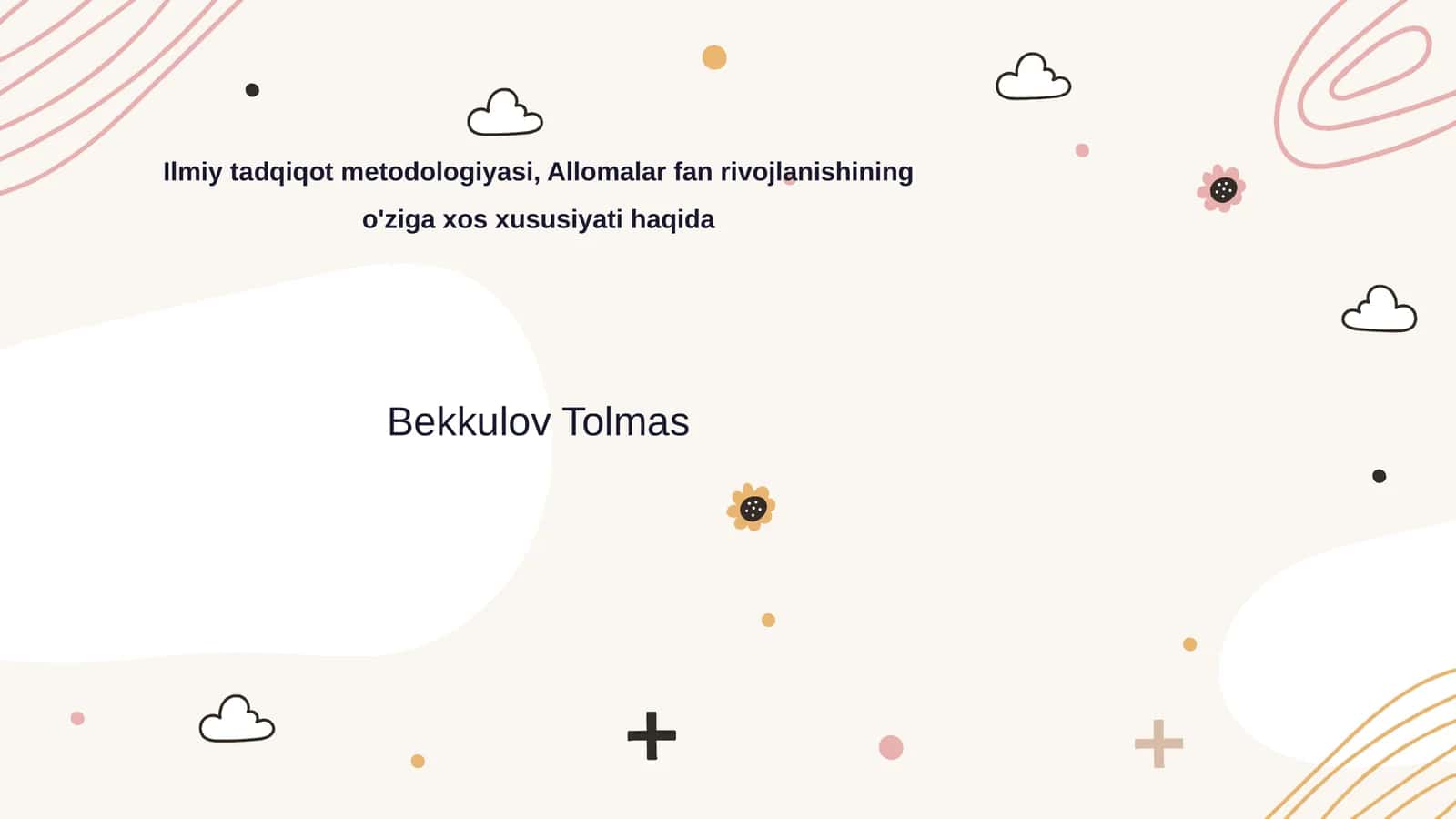Ilmiy tadqiqot metodologiyasi 1