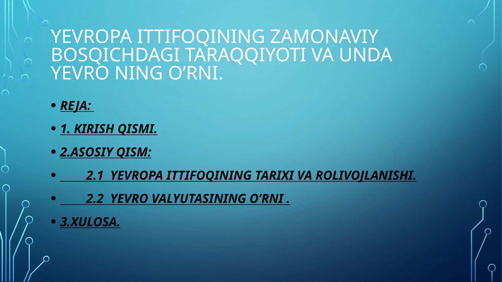 Yevropa Ittifoqi 1