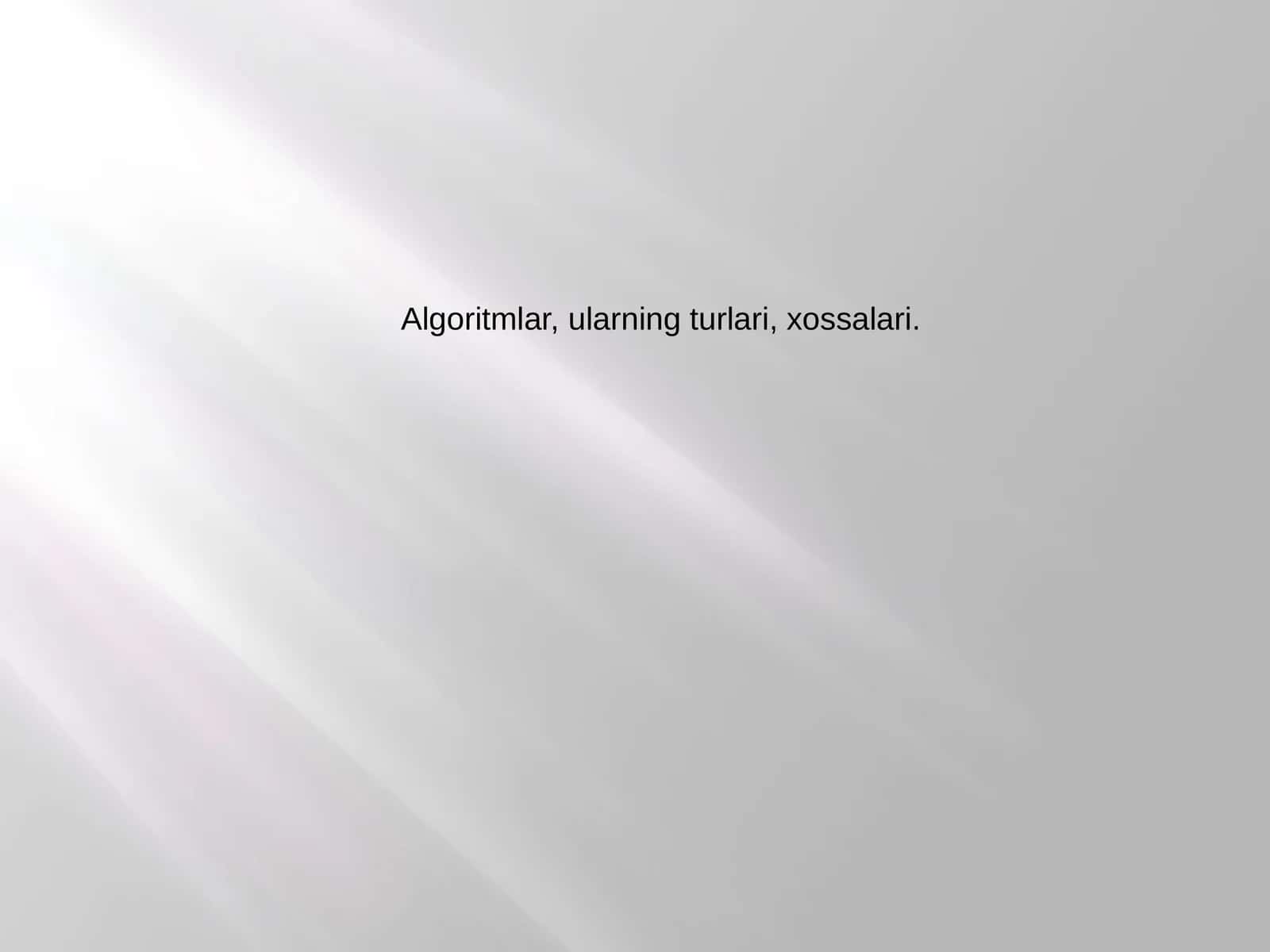 Algoritm 1