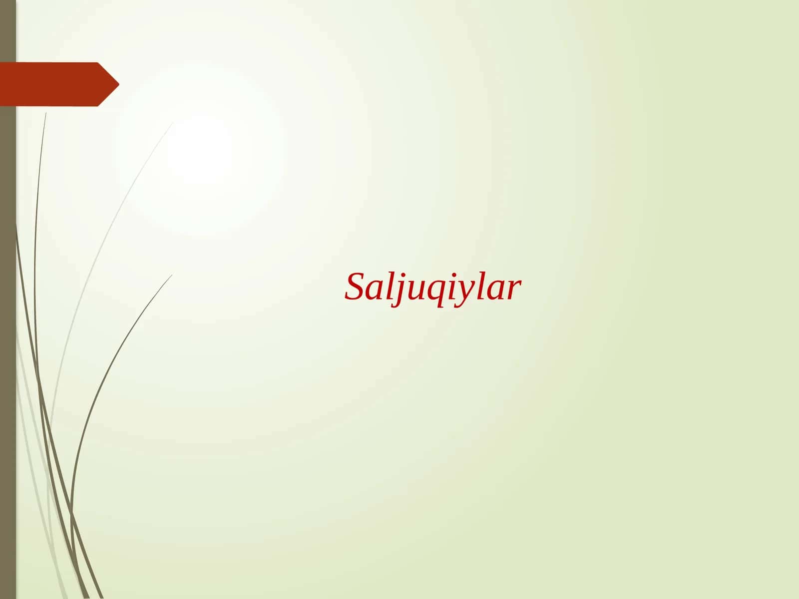 Saljuqiylar 1