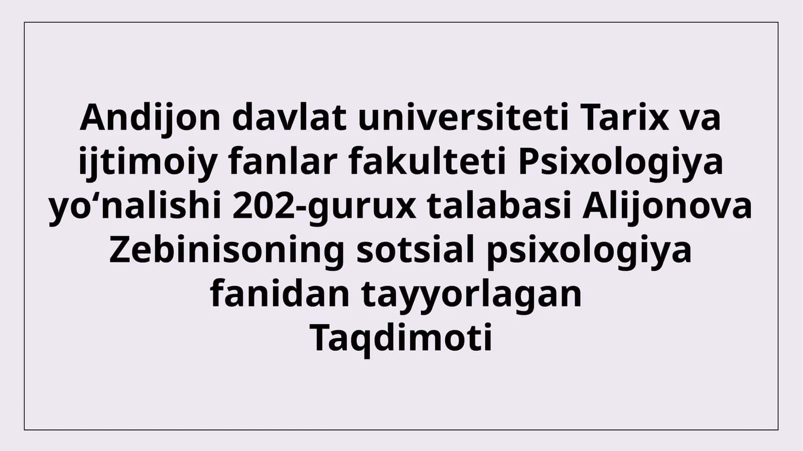 Shaxsning Jamiyatdagi Mavqei va Ijtimoiy Stereotiplar 1