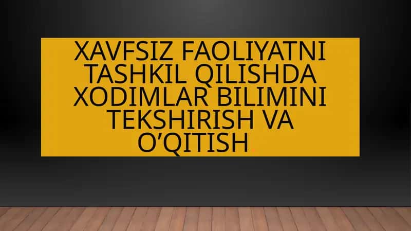 Mehnatnimuhofazaqilishto’g‟risida 1