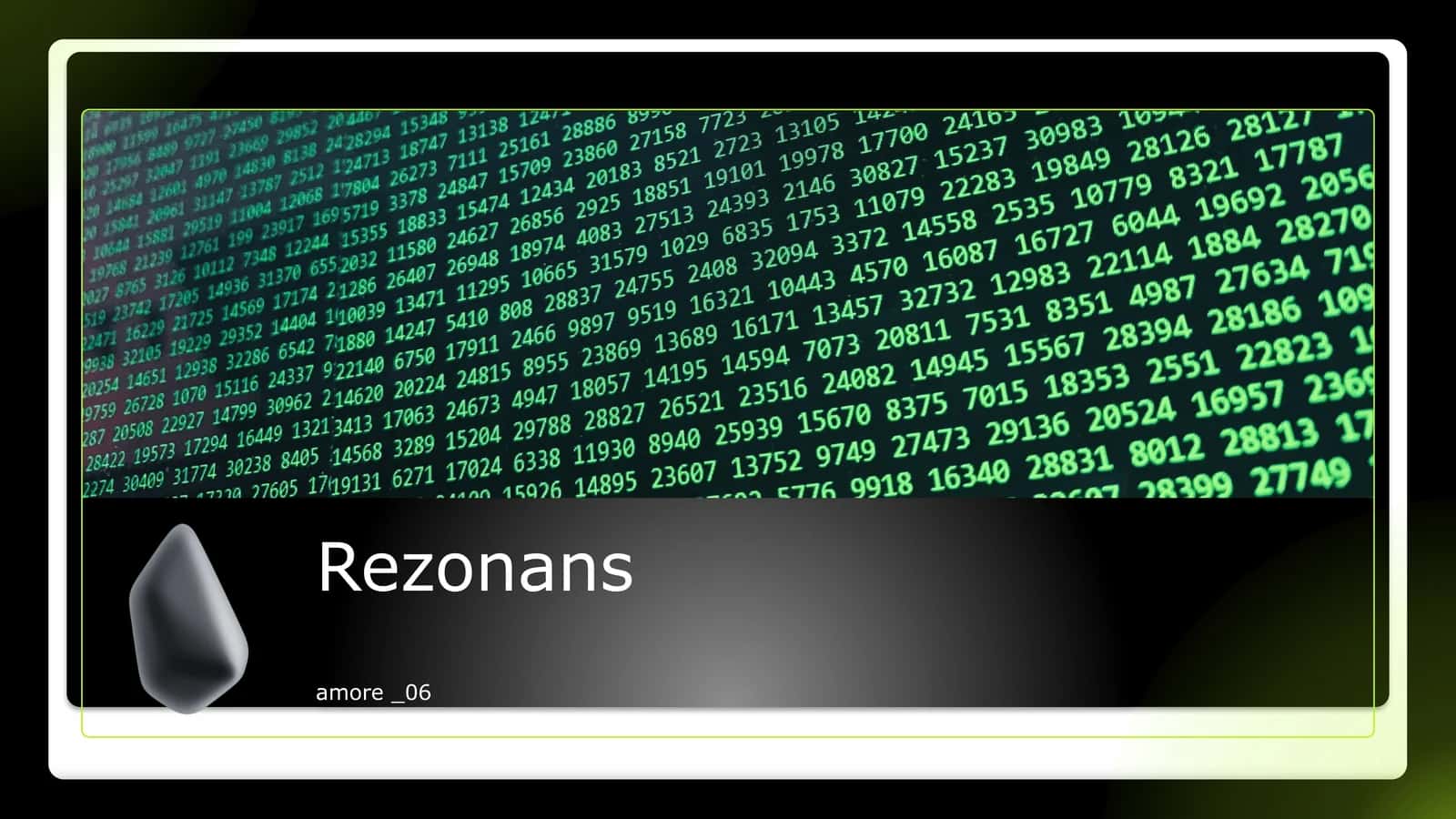 Rezonans 1