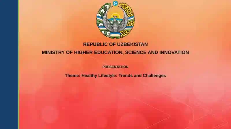 Healthy Lifestyle: Trends and Challenges