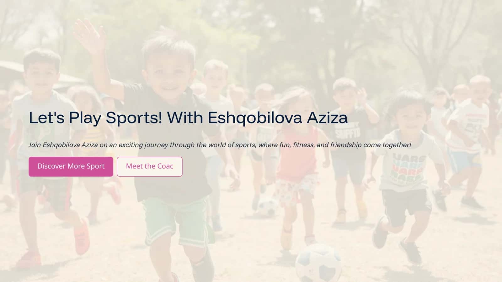Let's Play Sports! 1