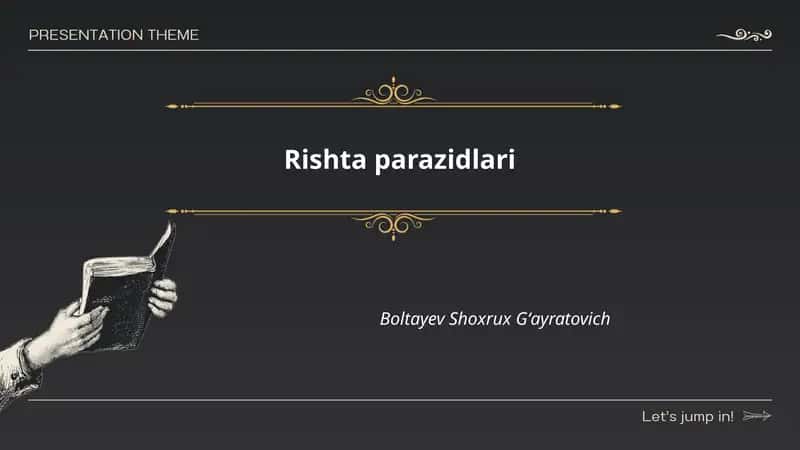 Rishta parazidlari 1
