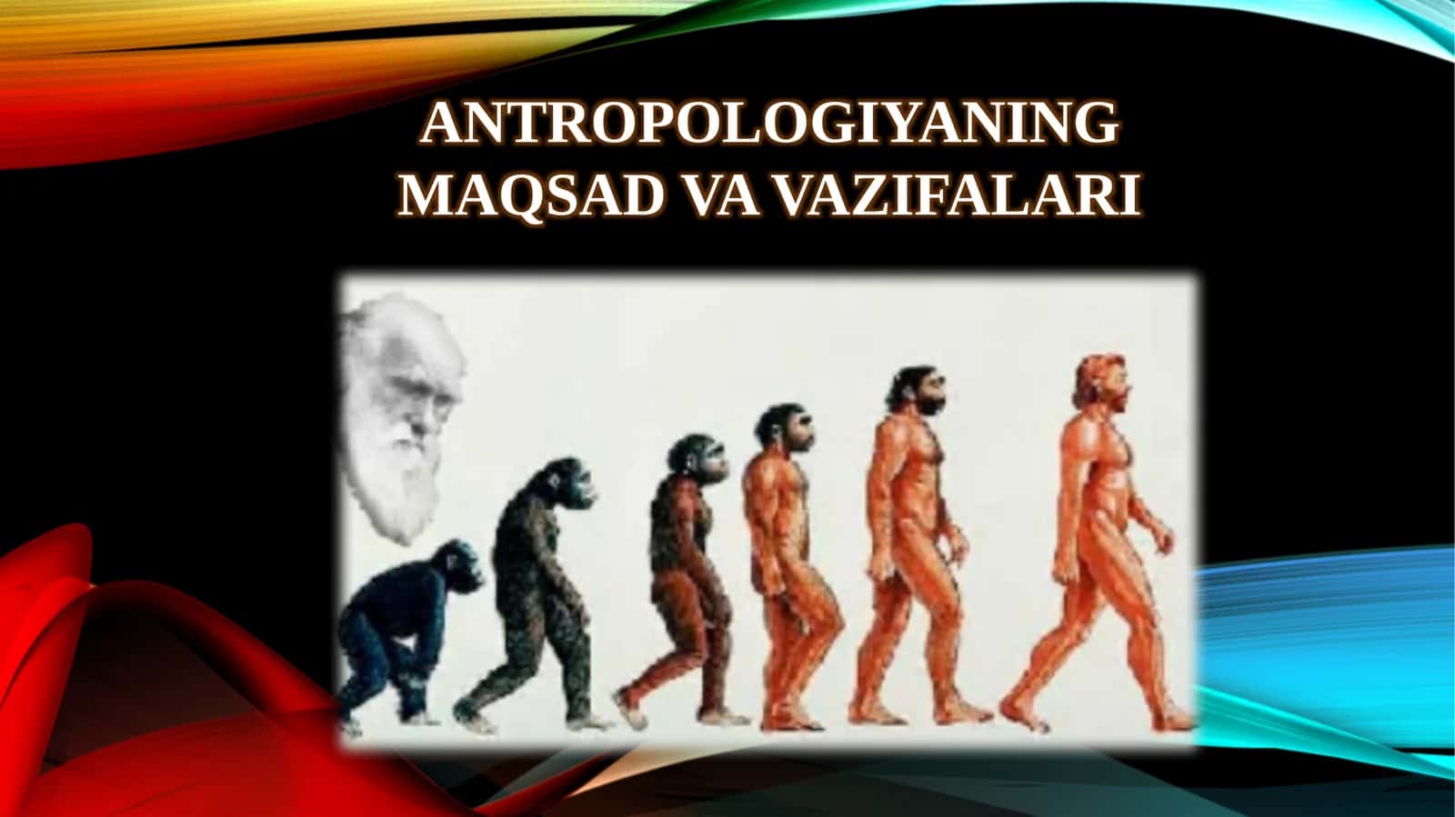 Antropologiyaning maqsad va vazifalari 1