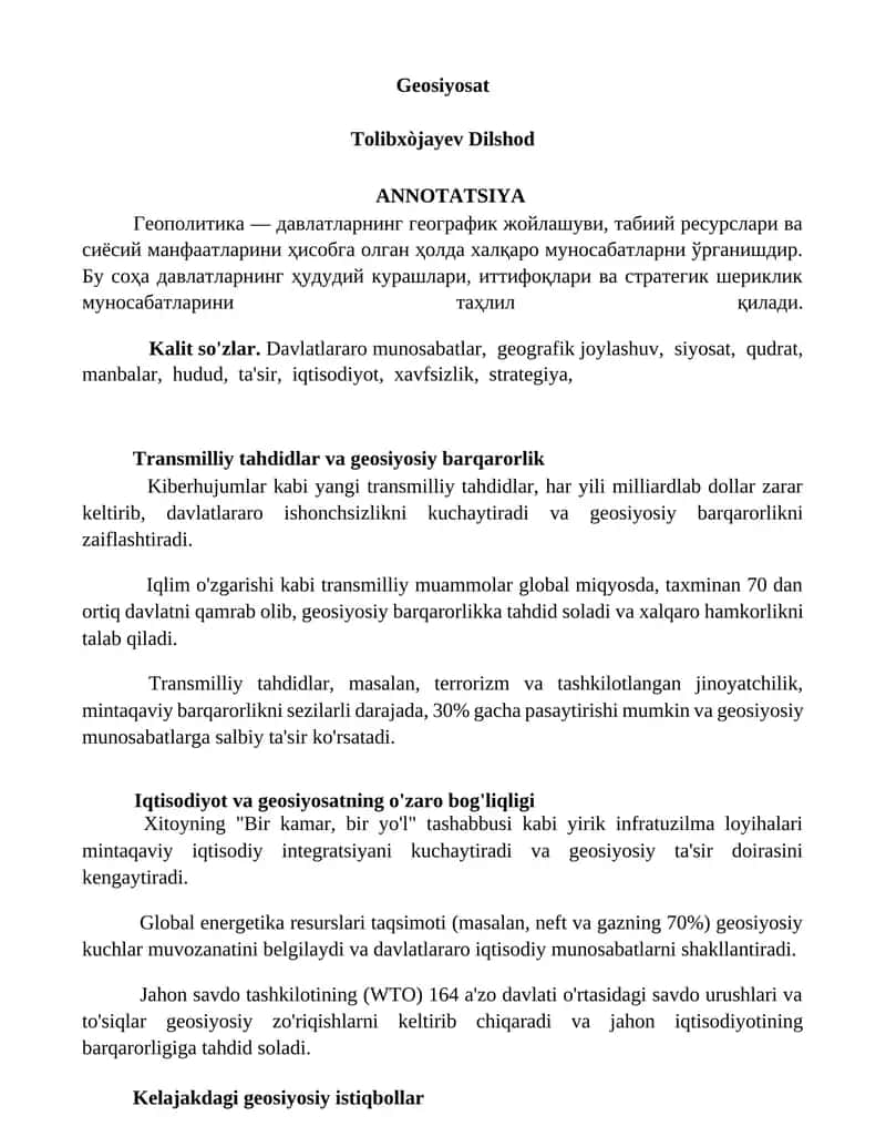 Geosiyosat 1