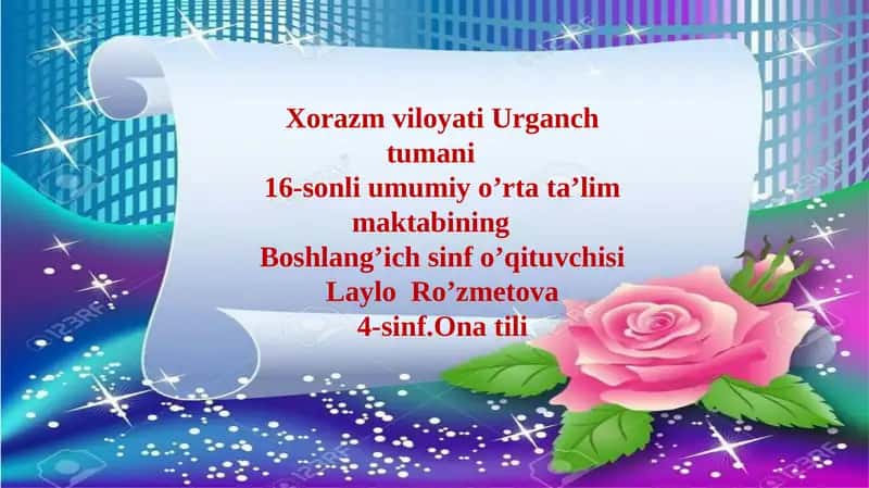 Ayrim unli va undosh tovushlarning aytilishi va yozilishi 1