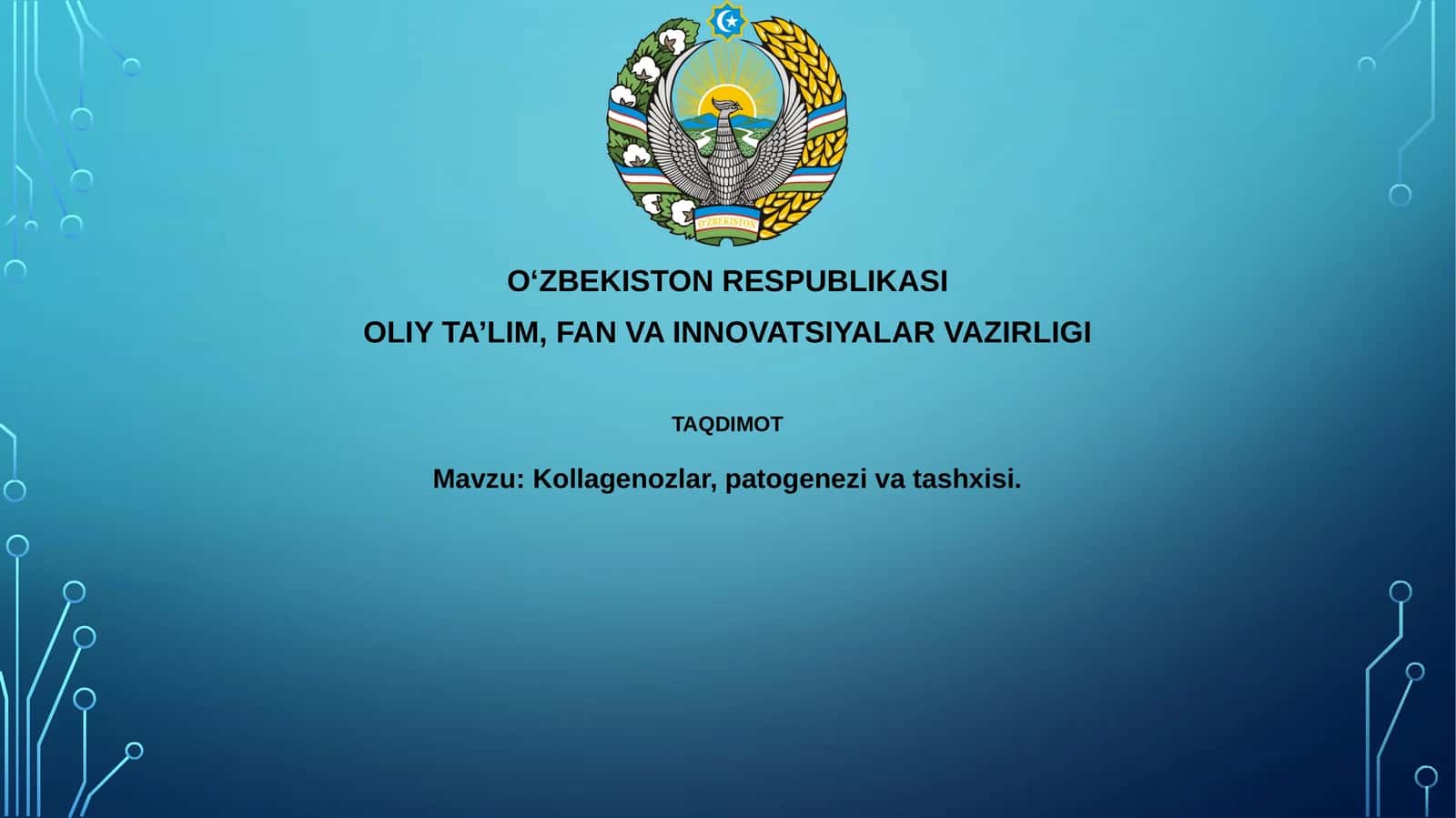 Kollagenozlar, patogenezivatashxisi 1
