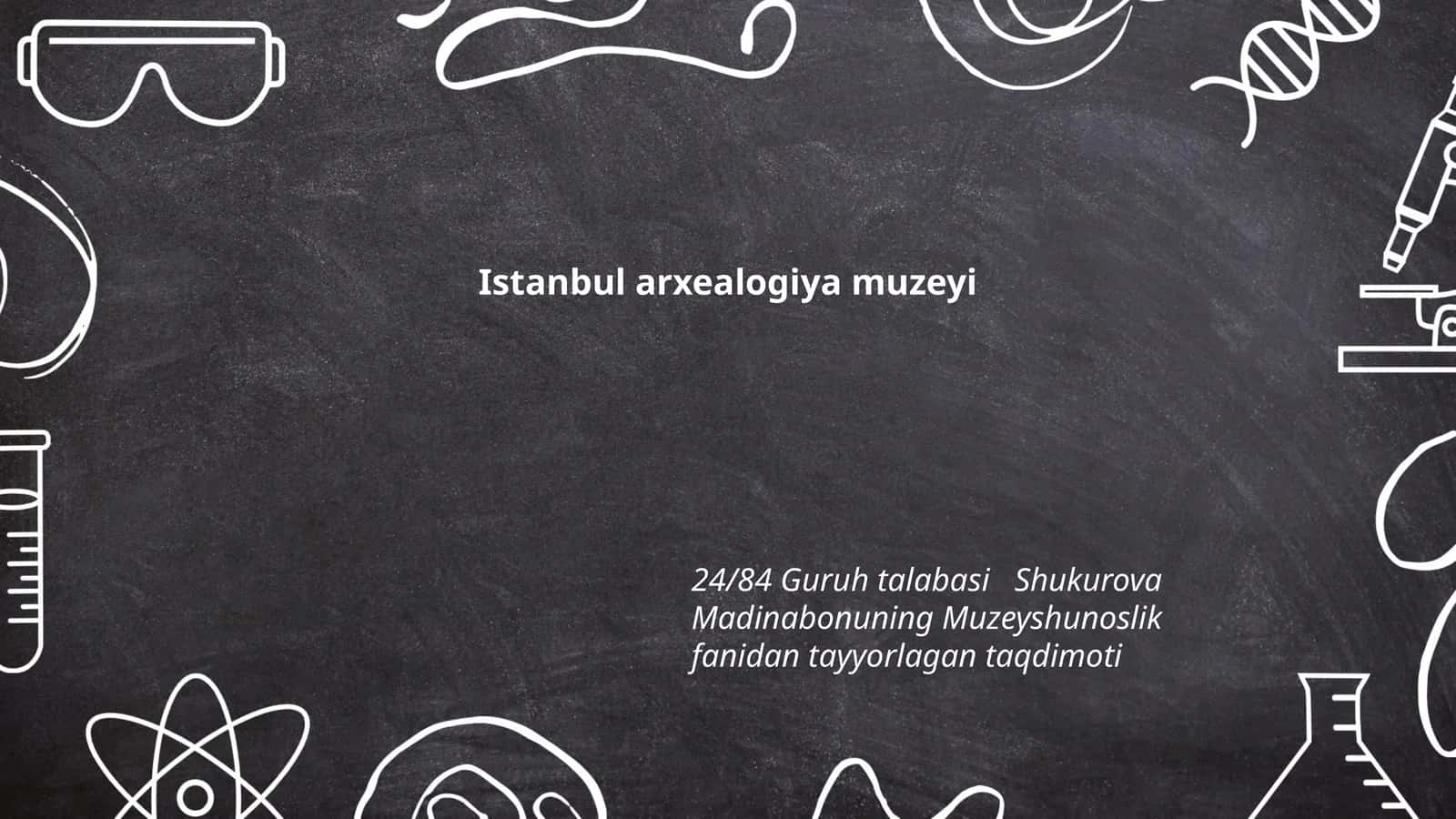 Istanbul arxeologiya muzeyi 1