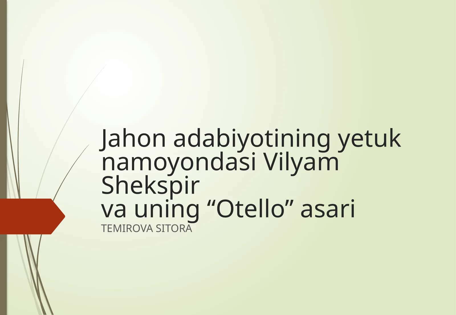 Vilyam Shekspir 1